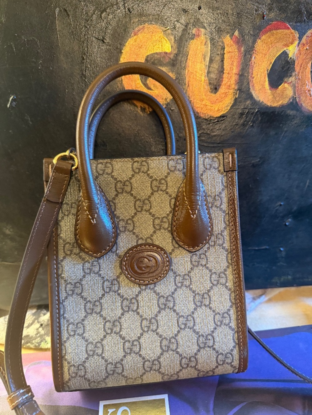 Gucci GG Supreme Mini Retro